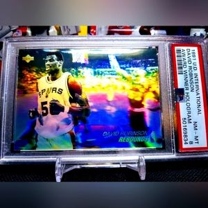 1991-92 Upper Deck International Award Winner Holograms # PSA 8 Rare NBA
